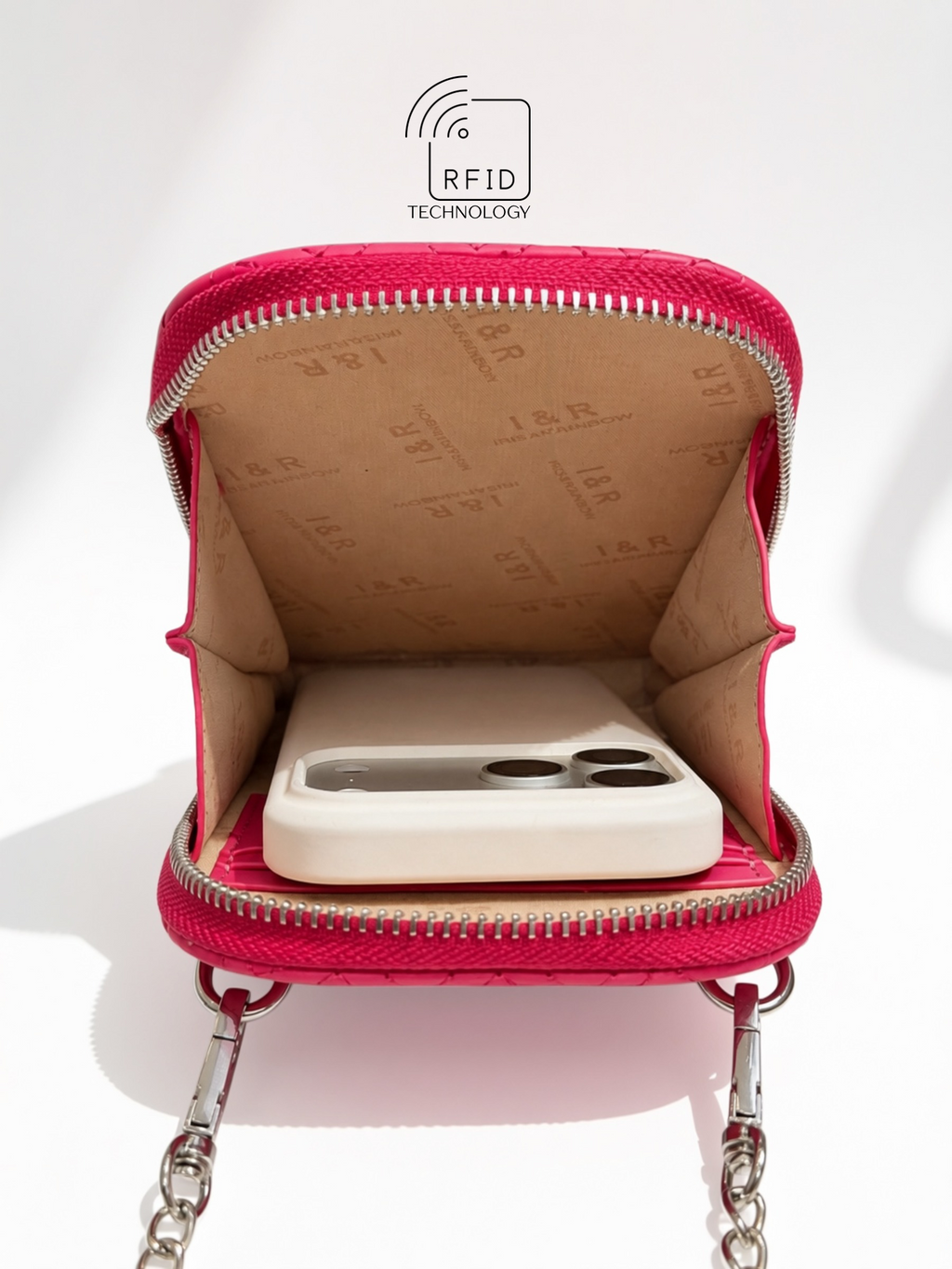 The Iris Luxe Phone Bag RFID (#2008) By Iris & Rainbow