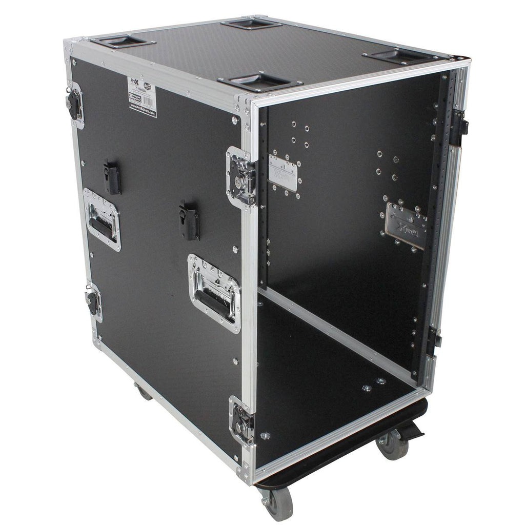 16U Rack Mount ATA Flight Case with Casters N647713