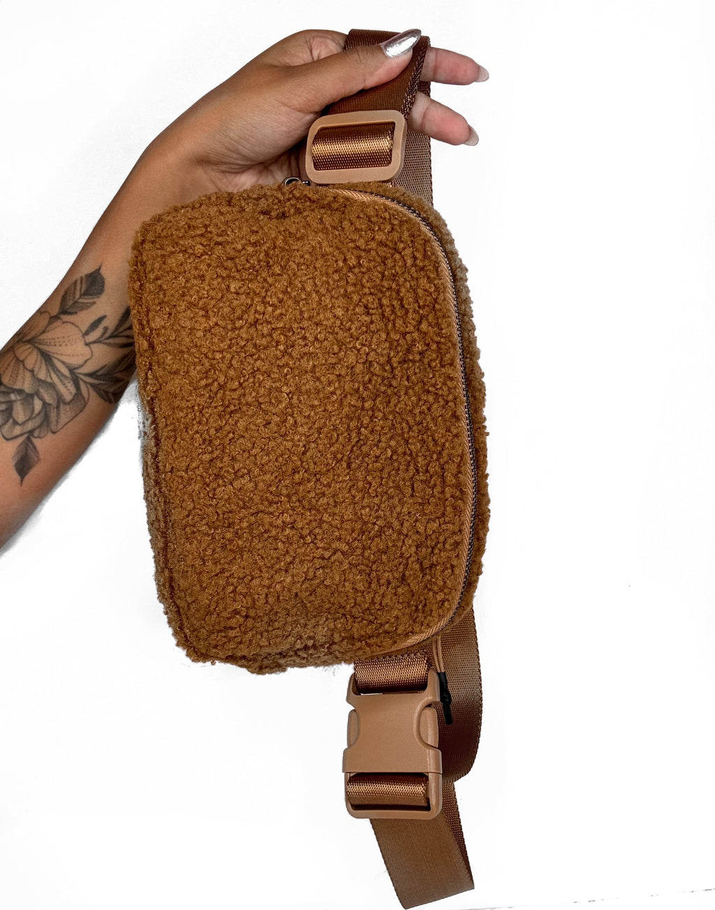 Sherpa Iris Long Strap Crossbody Bag (0140F#) - By Iris & Rainbow