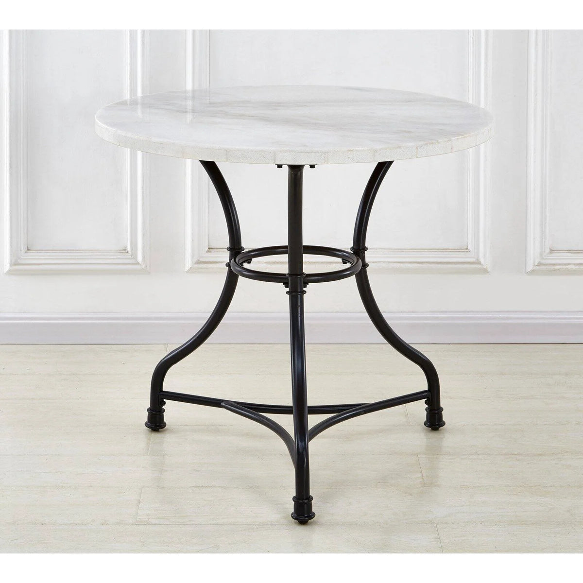Round Marble Top Cafe Dining Table Y8442