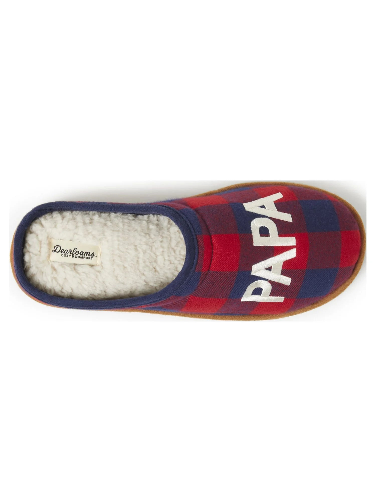 Men's Plaid Clog Slippers A5329