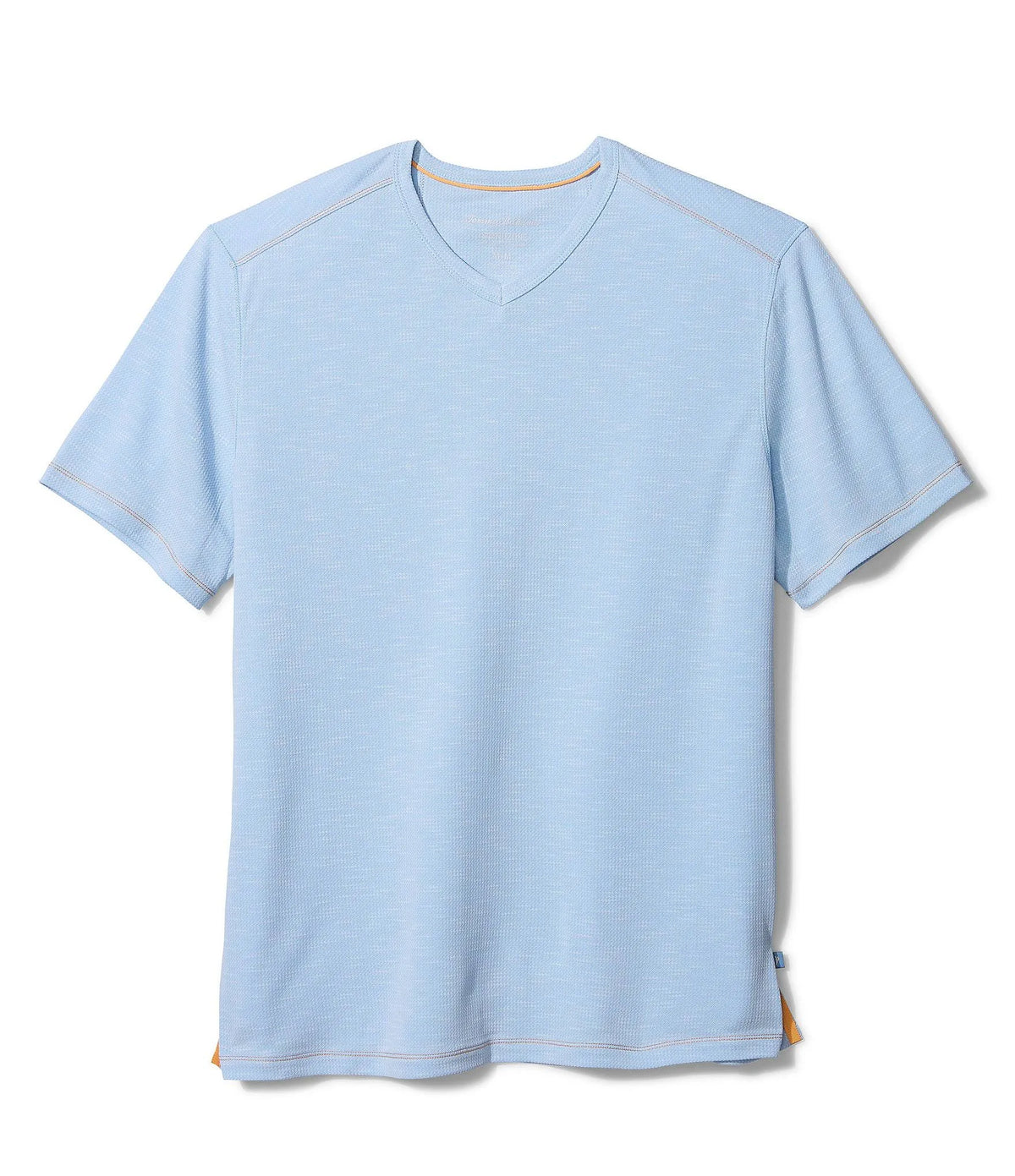 Blue V-Neck Tee Y605701