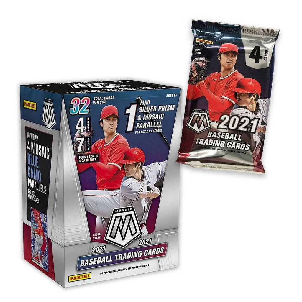 2021 Panini Baseball Mosaic Trading Card Blaster Box S23726