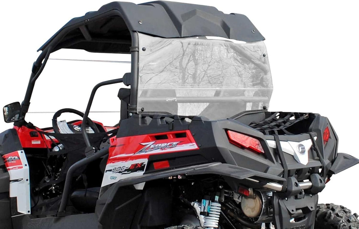 Heavy-Duty Rear Windshield, 1/4 Thick Clear Polycarbonate Y666
