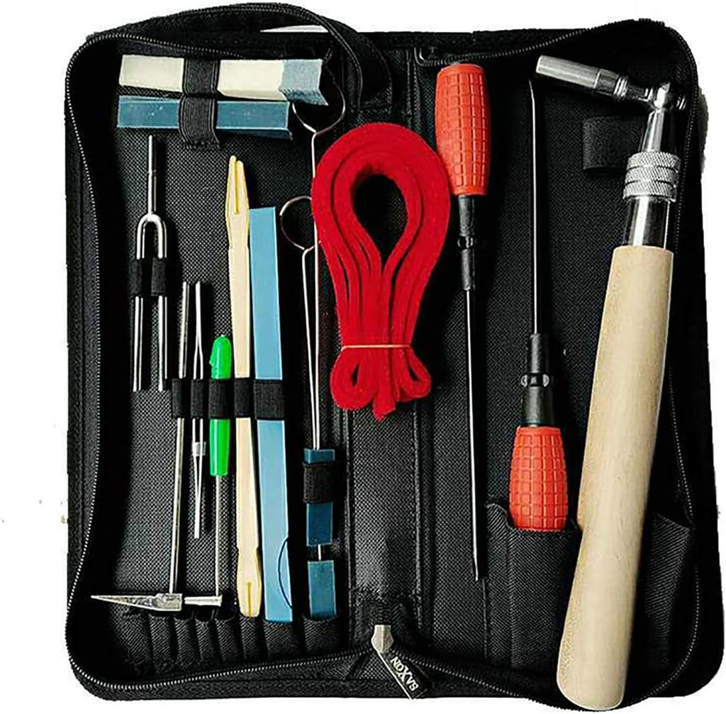16 Pieces Piano Tuner Tools with Case G134056