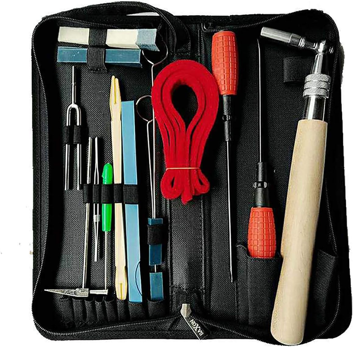 16 Pieces Piano Tuner Tools with Case G134056