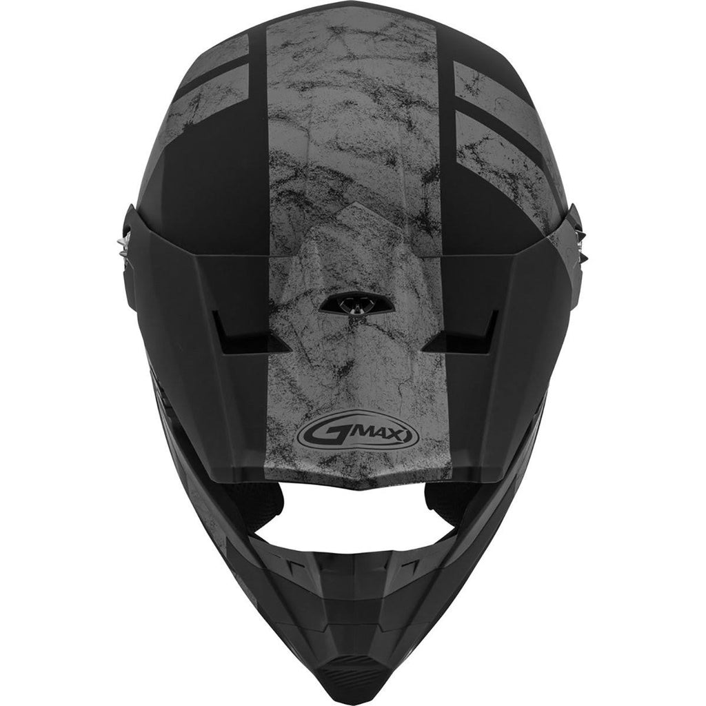 Matte Black/White/Red Off-Road Helmet Medium H5183