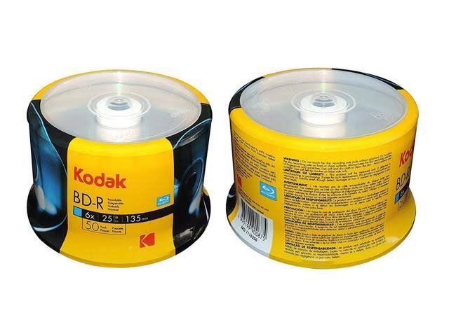100-Pack 6X BD-R BLU-RAY Blank Disc Media 25GB Cake Box T4209