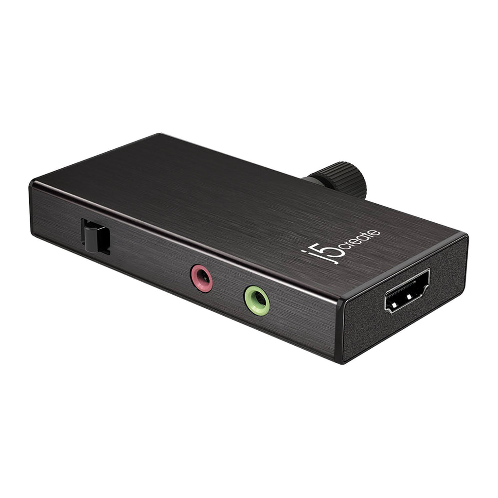 Black HDMI-to-USB Video Capture Card F619457