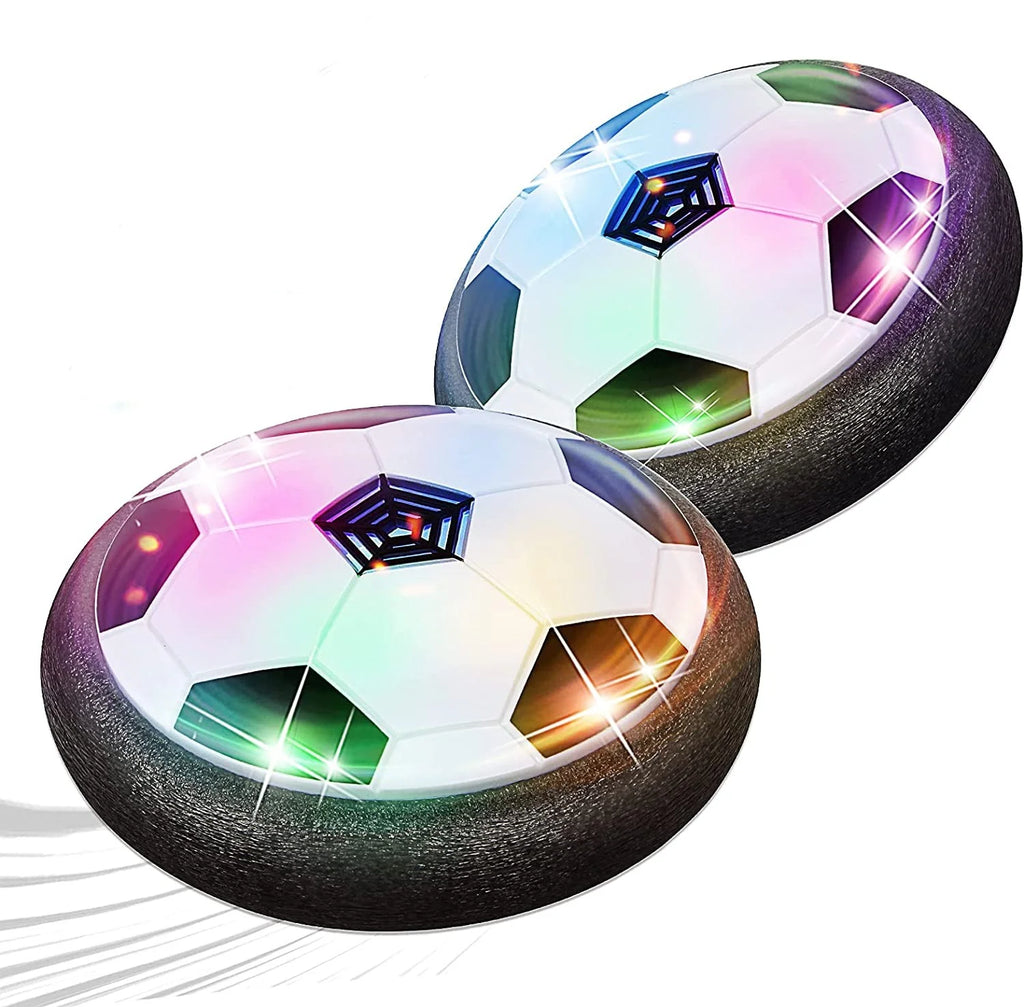 Hover Soccer Ball Set of 2 with LED Lights and Soft Foam Bumpers H83987
