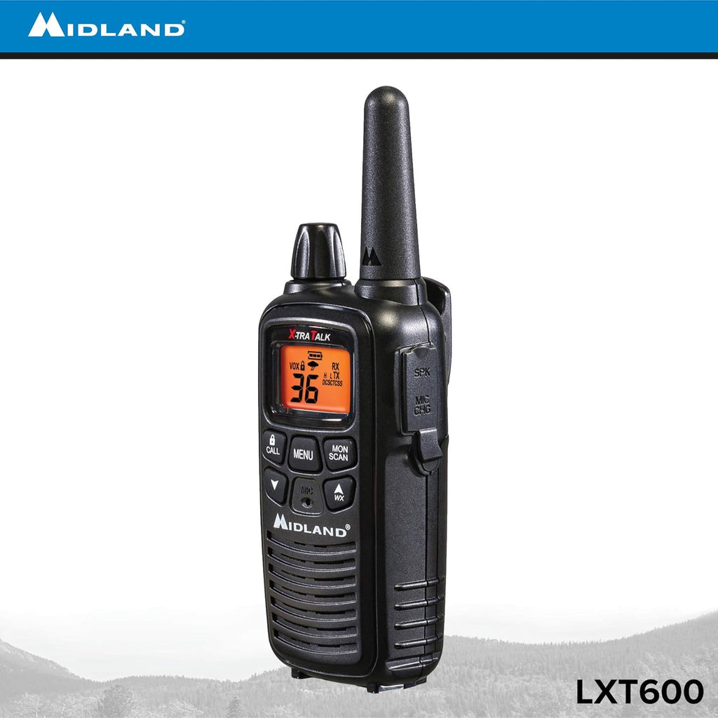 36 Channel FRS Two-Way Radio Black Pack of 12 S79164