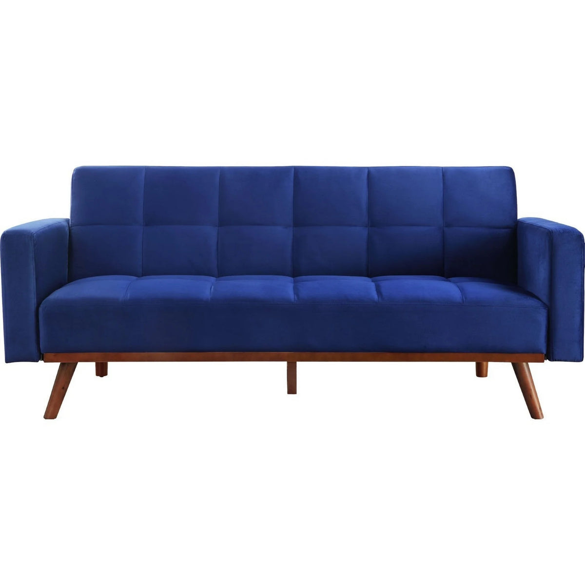 Blue Adjustable Fabric Sofa U308