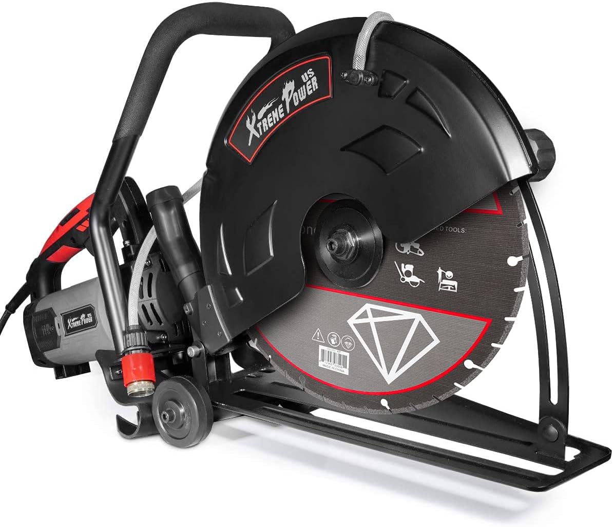 3200W 16" Electric Circular Saw Wet/Dry Concrete Saw X4148