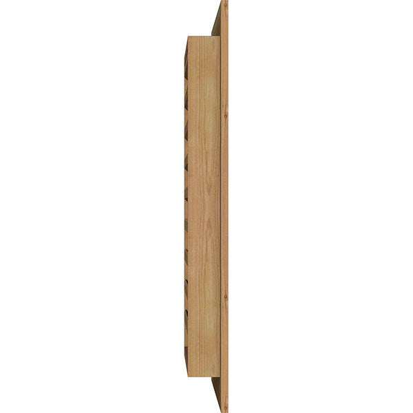 Unfinished Vertical Gable Vent F86681