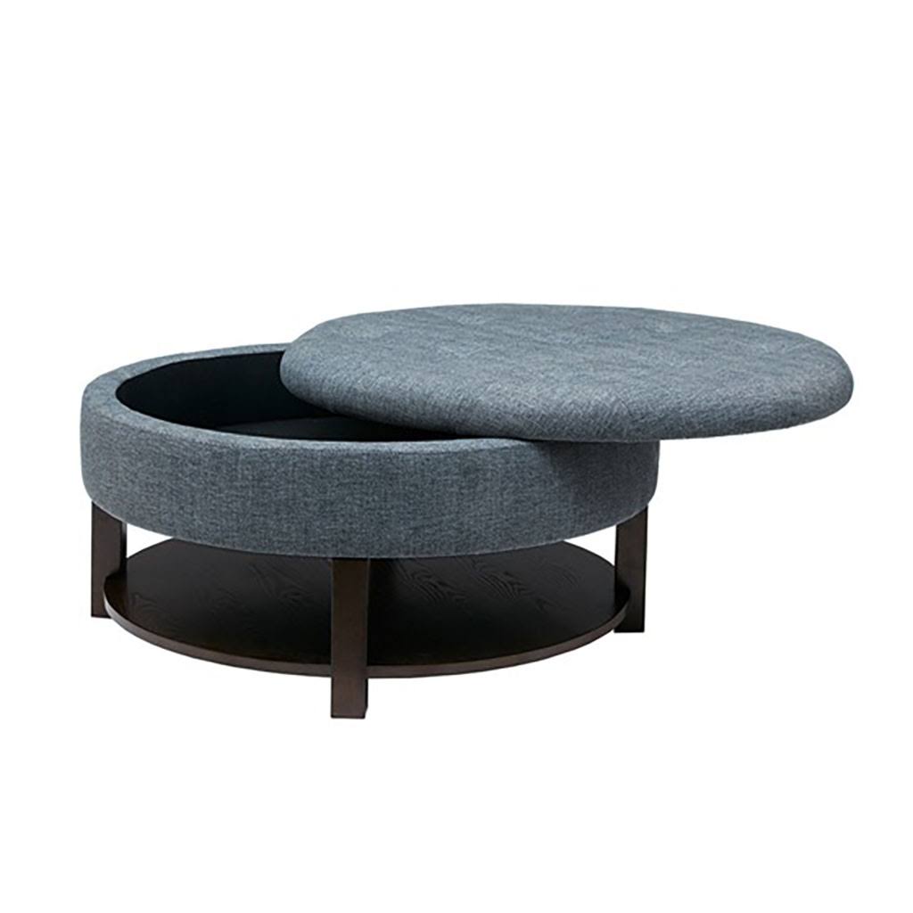 Round Storage Ottoman L197
