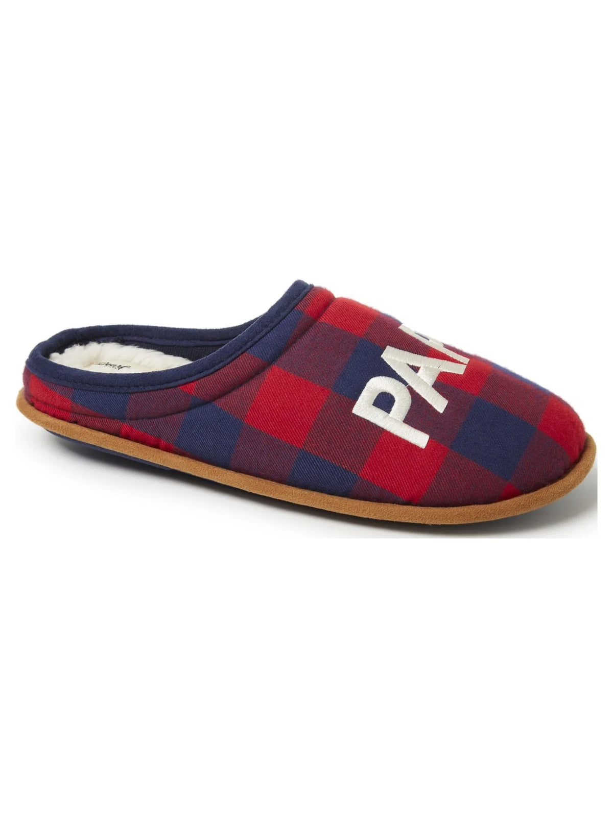 Men's Plaid Clog Slippers A5329