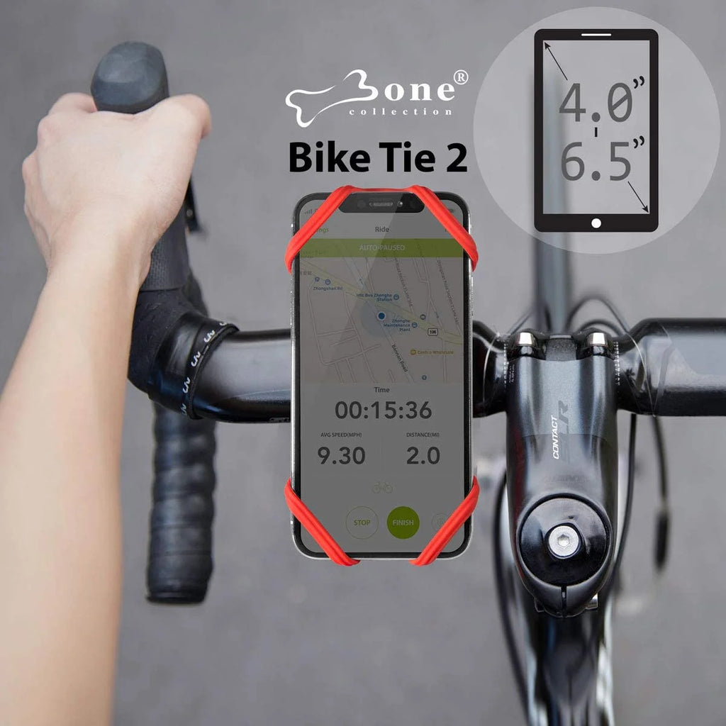Black Universal Bike Phone Mount for Handlebar U22296
