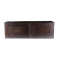 Espresso Double Door Kitchen Cabinet W748