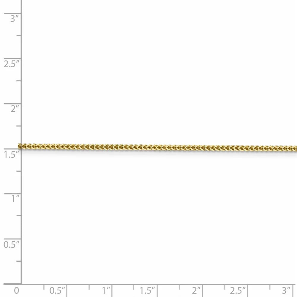 14kt Yellow Gold 20 inch Franco Chain with Lobster Clasp I5839