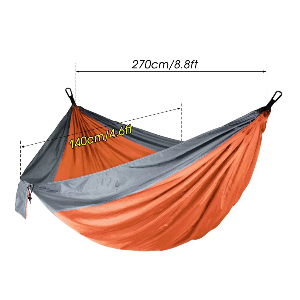 Double Camping Hammock for 2 Persons Portable B42915