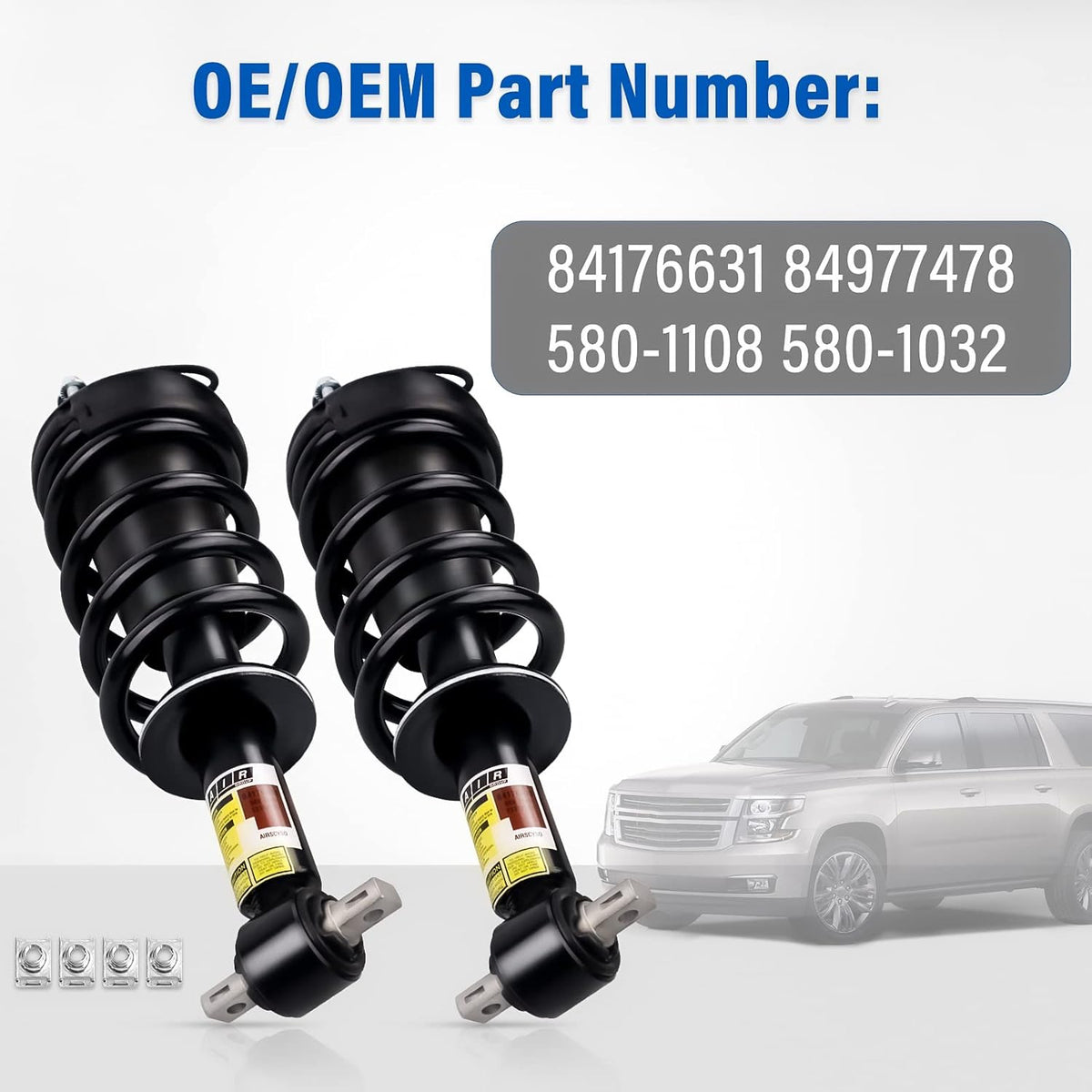 Front Shocks Absorber and Struts Assembly Magneride Suspension H756790