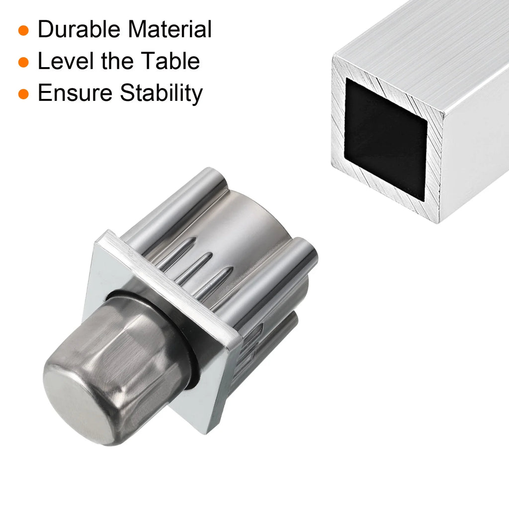 4.1" Stainless Steel Table Legs for 2" Square Tubing C560