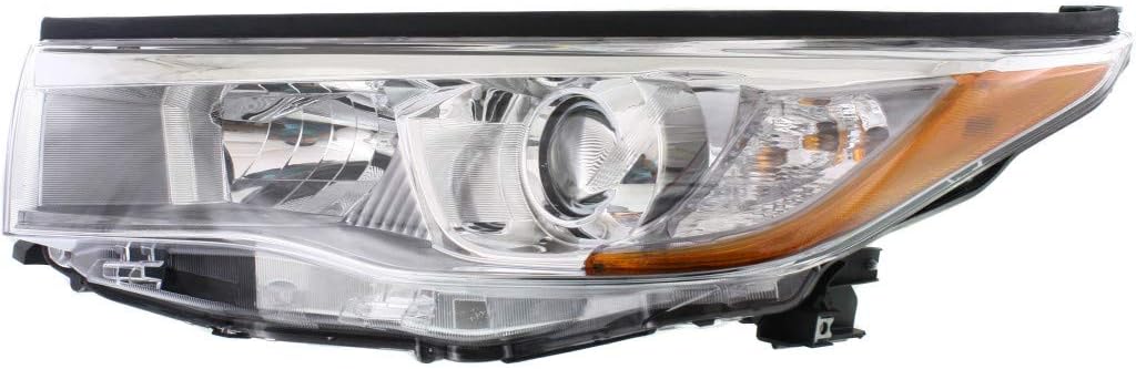 Passenger Side Halogen Headlight for Toyota Highlander 2014 2015 2016 U38174