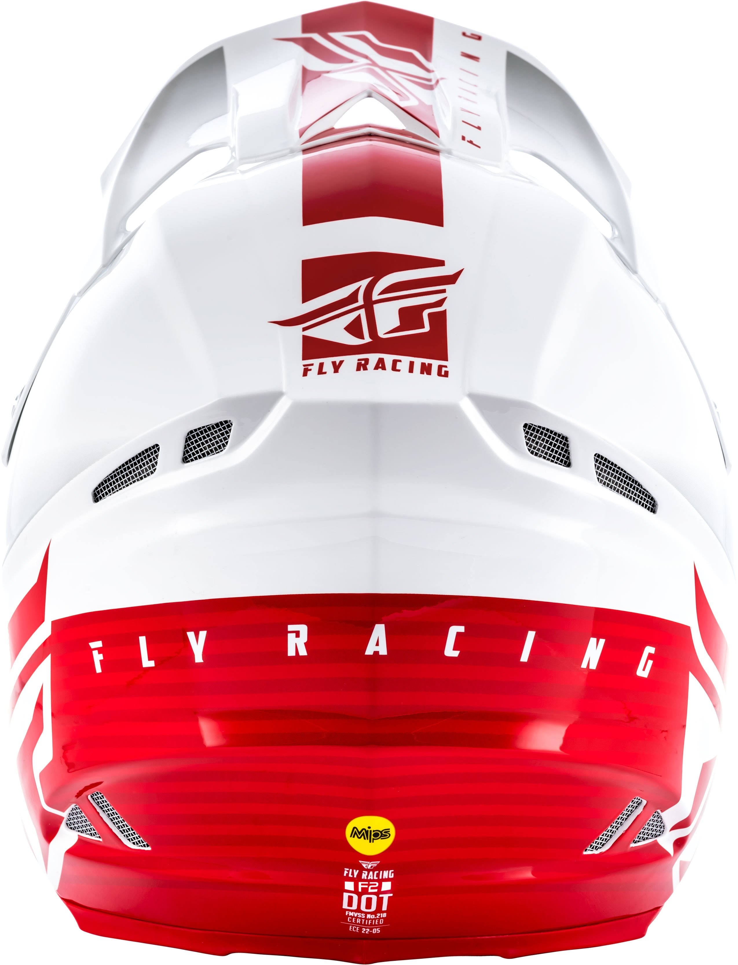 White/Red Carbon MIPS Helmet B120