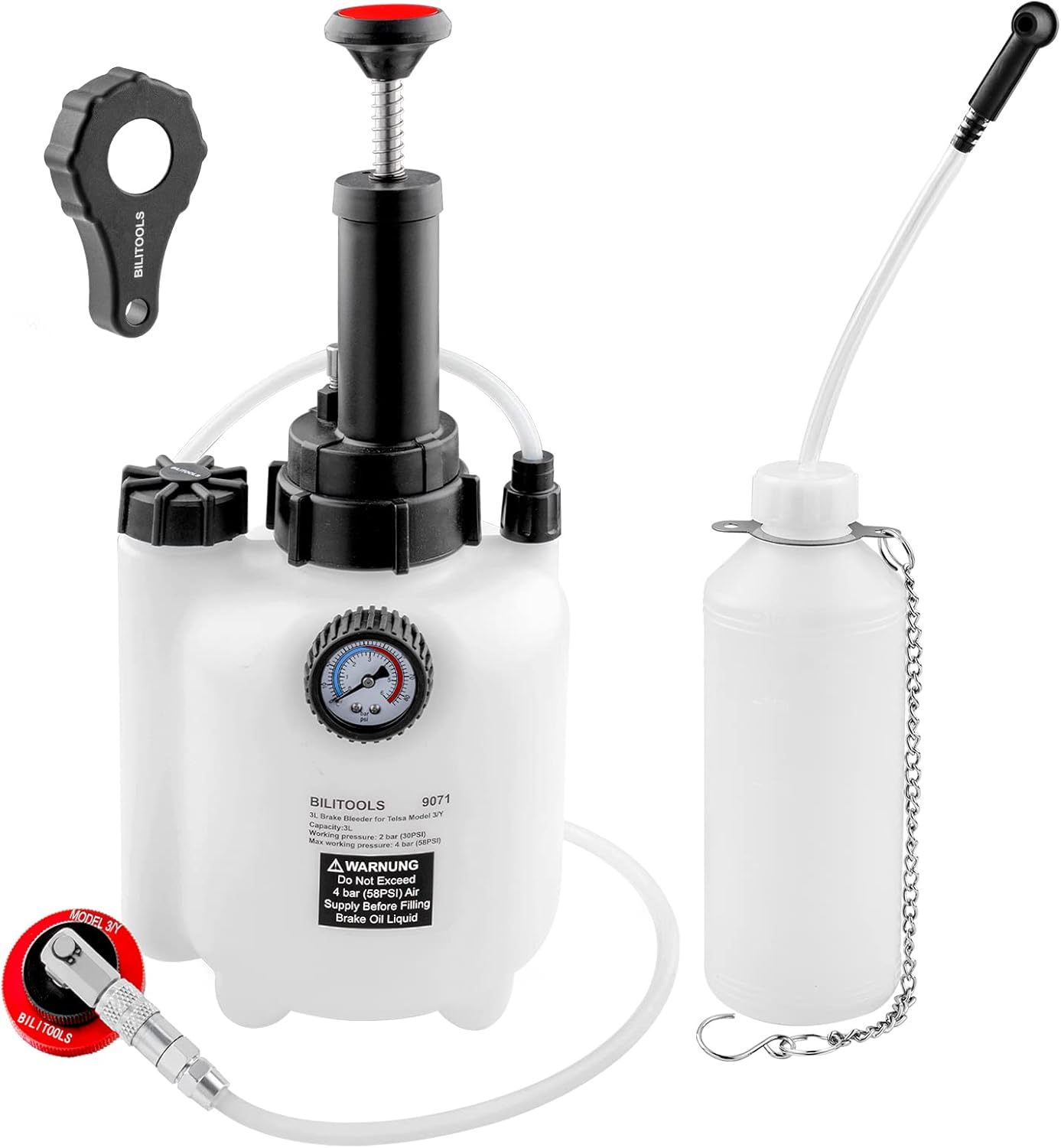 3L Manual Brake Fluid Bleeder Kit L17143