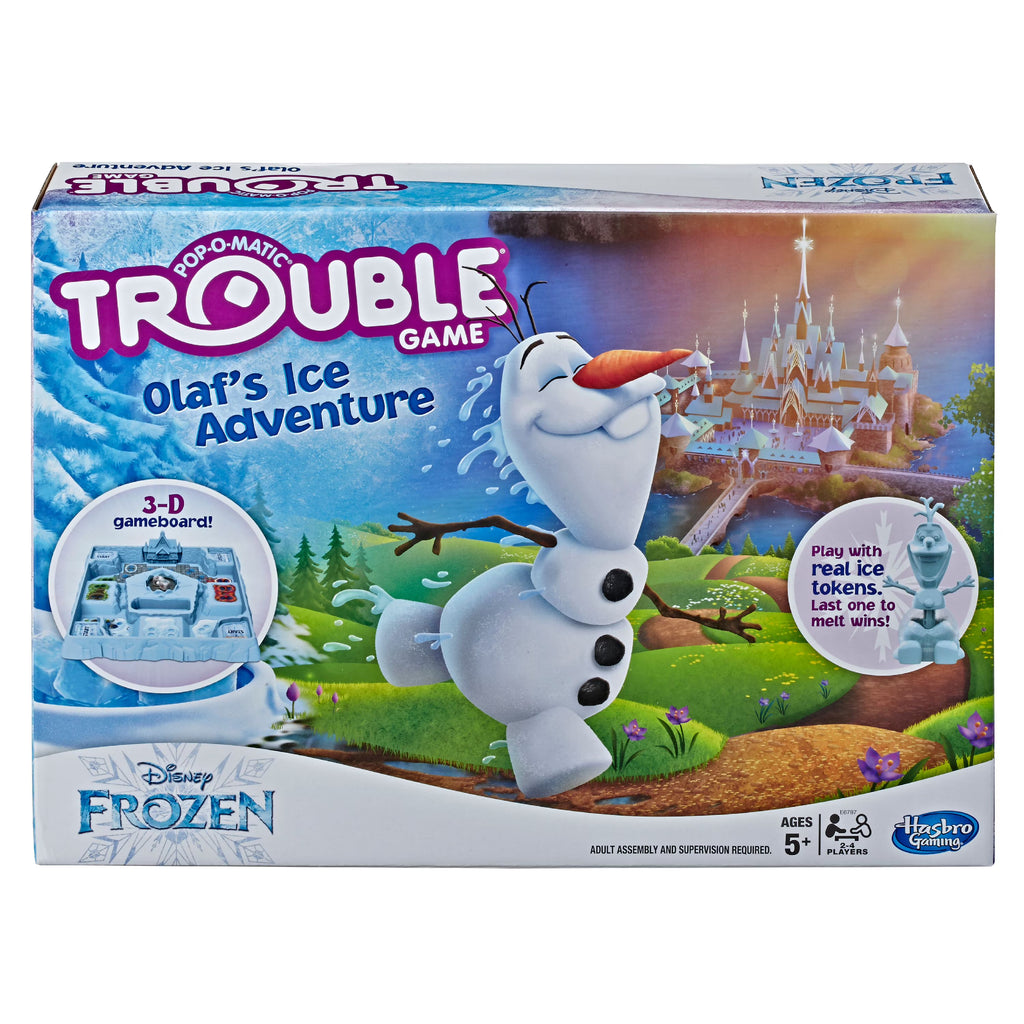 Trouble Disney Frozen Olaf's Ice Adventure Game I76326
