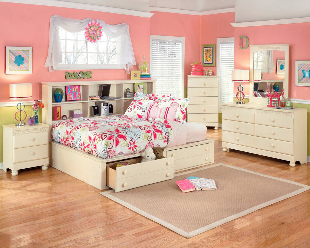 Twin Bookcase Bed E5411