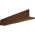 6x22W x 6x22H x 12&L 2-Sided Rough Sawn Faux Wood Ceiling Beam B102