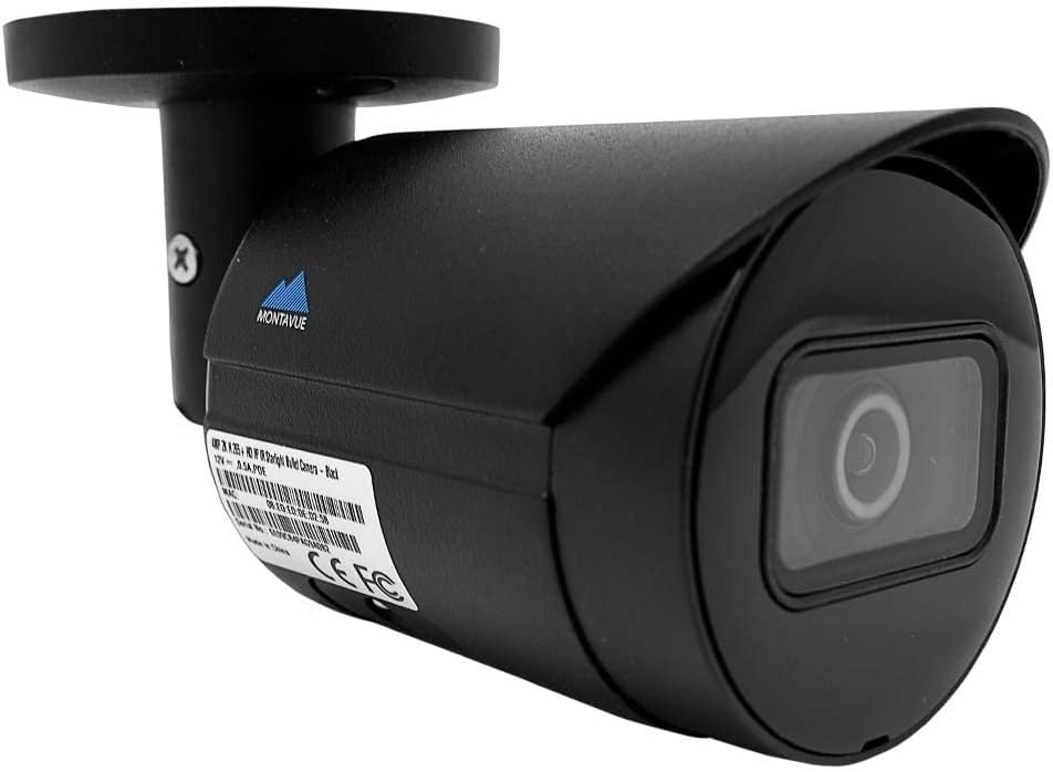 8MP 4K 8ch POE NVR Security Camera System with 6 Bullet Cameras, 2TB Hard Drive V885