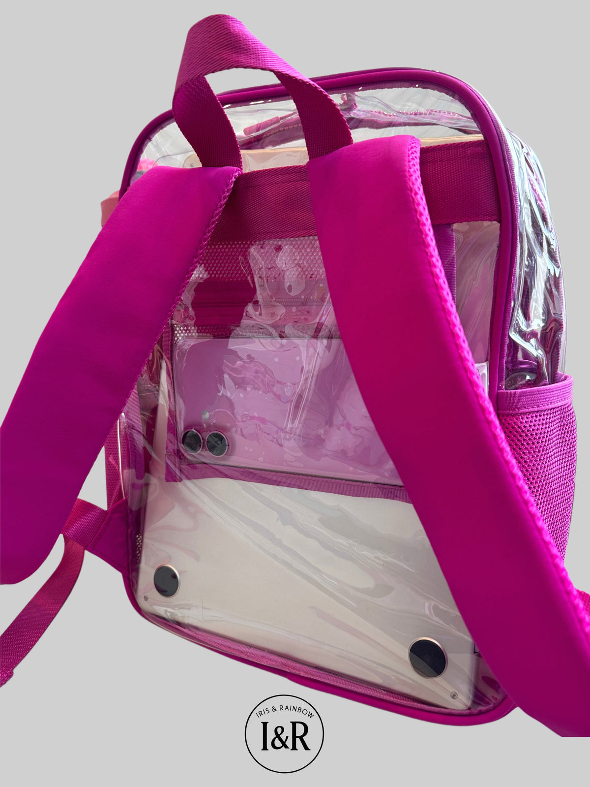 The Iris Made Perfect Clear Backpack (#9117) - By Iris & Rainbow