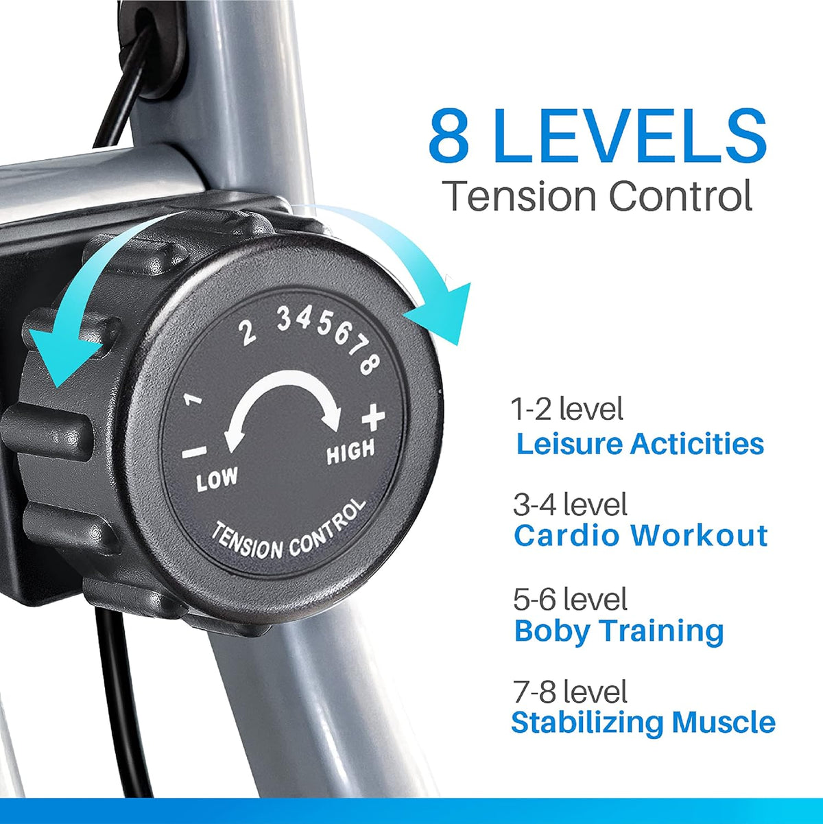 Magnetic Resistance Stationary Exercise Bike Y9353