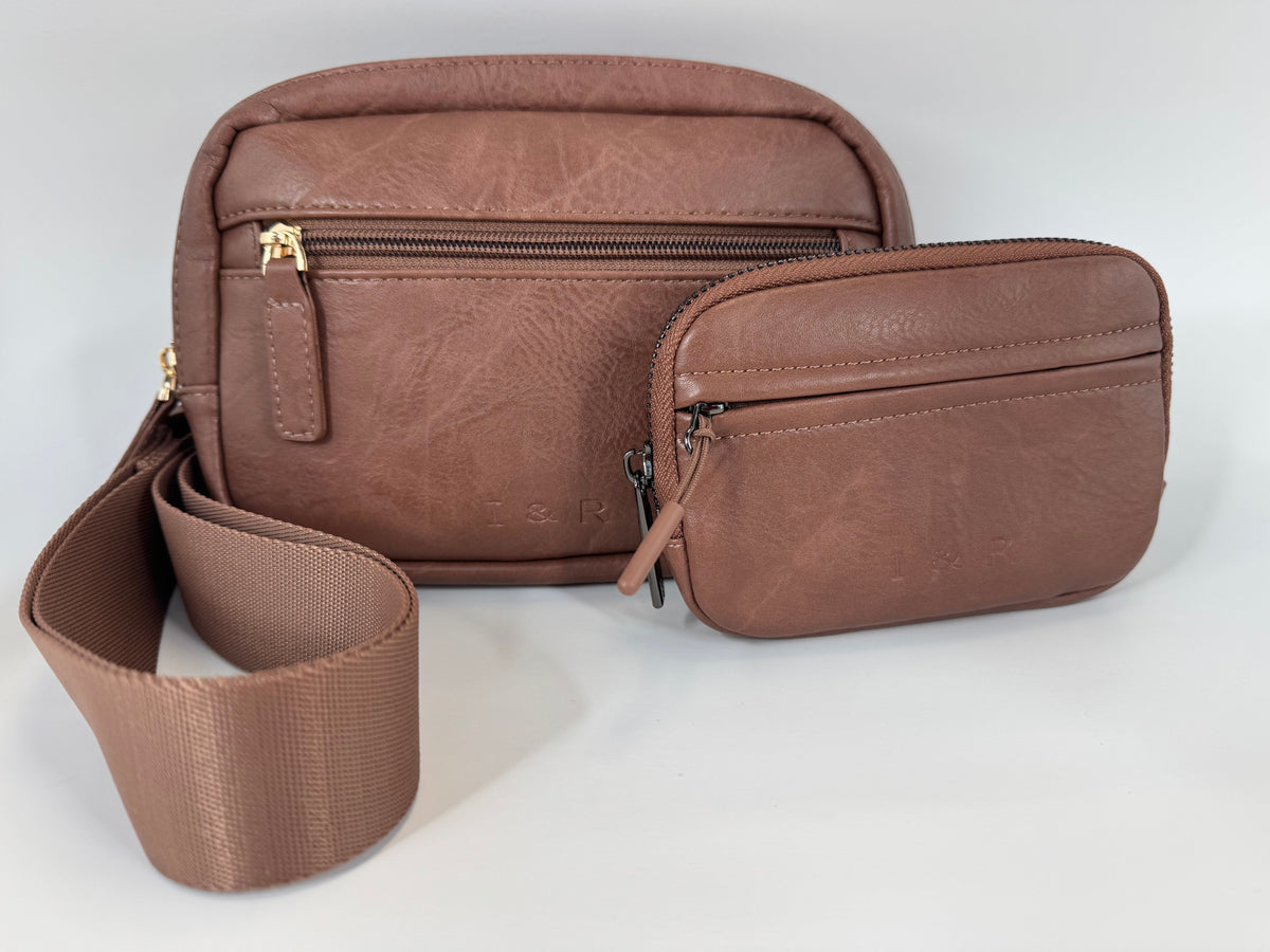 Sophisticated Faux Leather Bag and Wallet Bundle By Iris & Rainbow - Special Edition