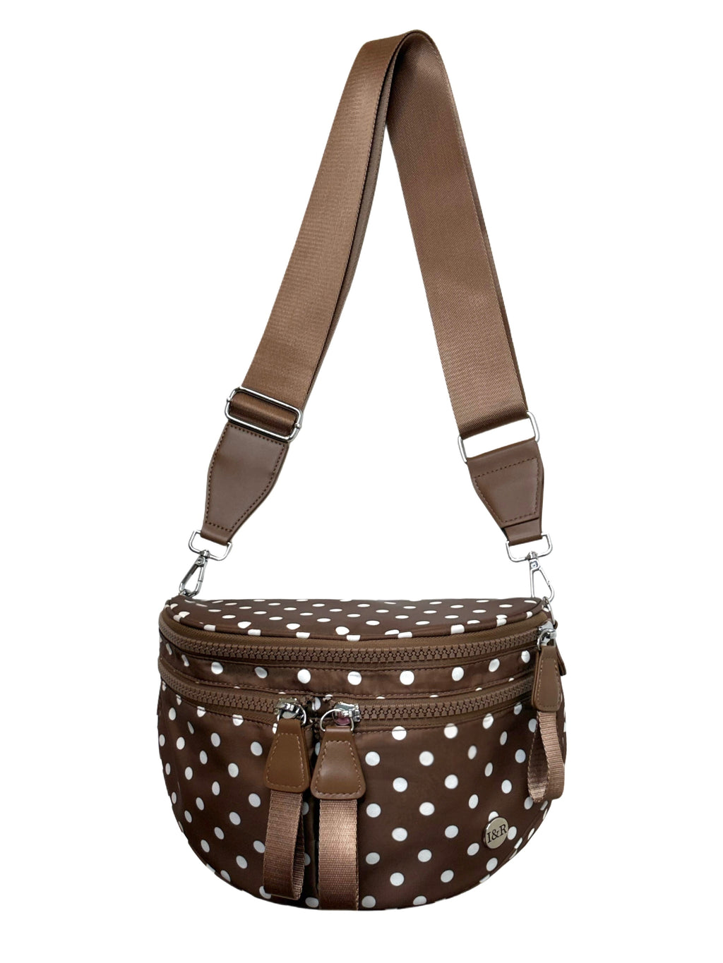 The Iris Best Version Crossbody Bag (#8061) Women's Fashion Saddle Bag - By Iris & Rainbow