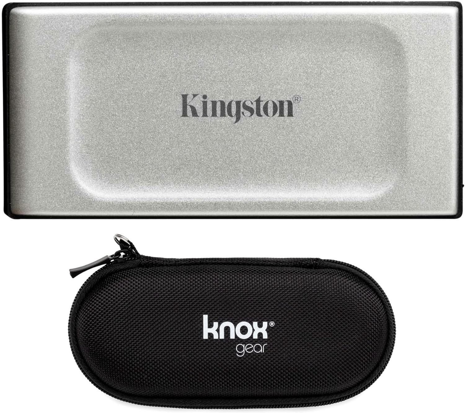 2TB Portable External SSD with Hard Travel Case Bundle I7286