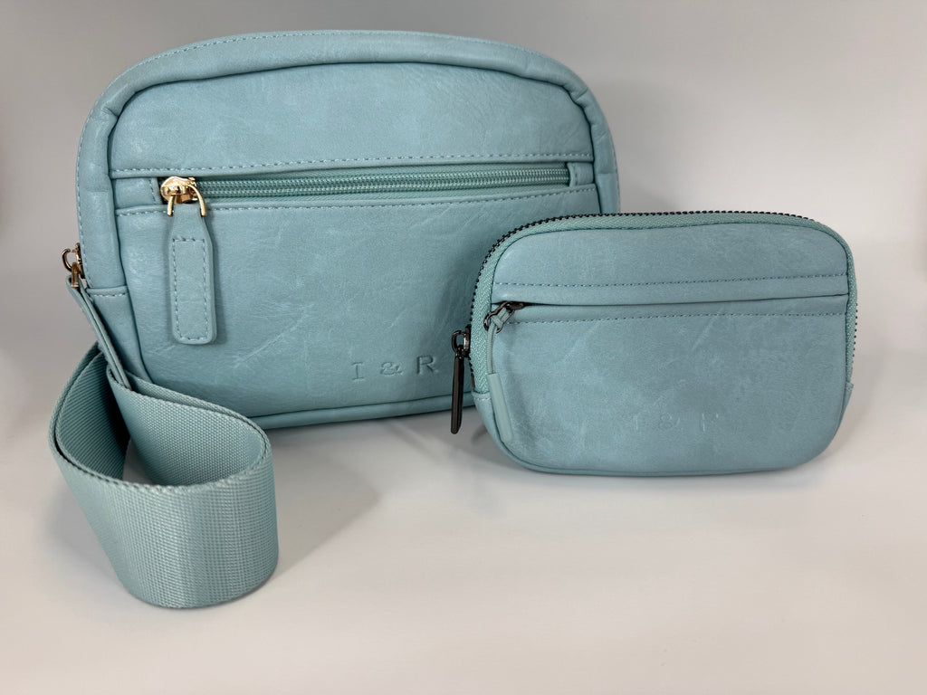 Sophisticated Faux Leather Bag and Wallet Bundle By Iris & Rainbow - Special Edition