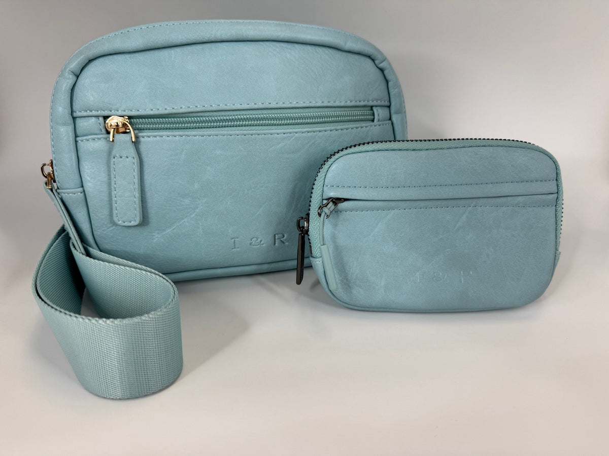 Sophisticated Faux Leather Bag and Wallet Bundle By Iris & Rainbow - Special Edition