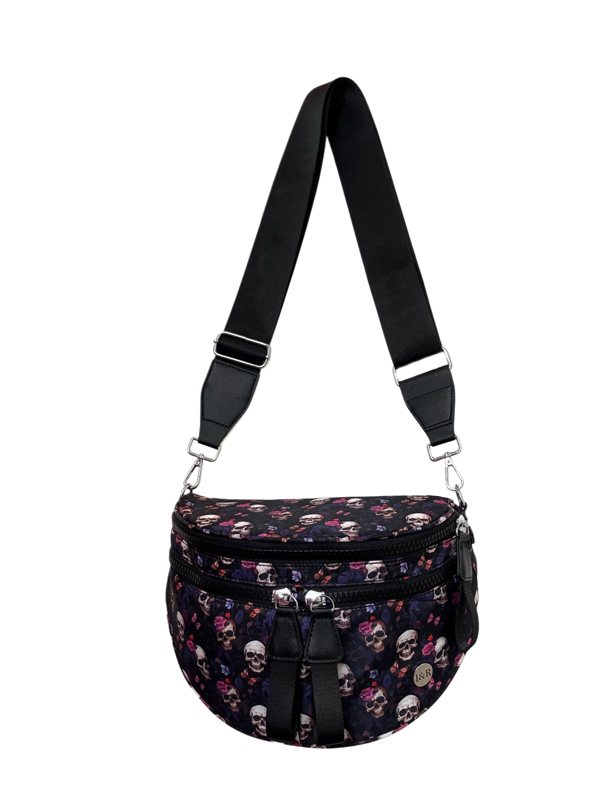 The Iris Best Version Crossbody Bag (#8061) Women's Fashion Saddle Bag - By Iris & Rainbow