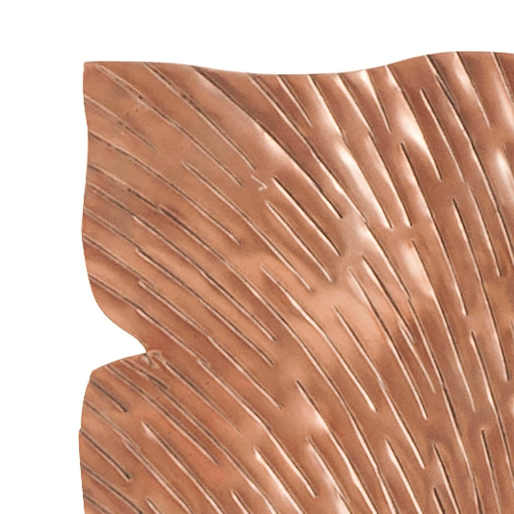 Square Leaf Wall Decor with Antique Silver P8999