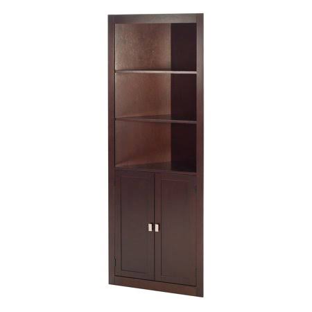White Corner Linen Cabinet S306