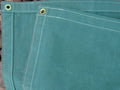 16 x 24 Green Canvas Tarp Water Resistant - 12 oz. N2763