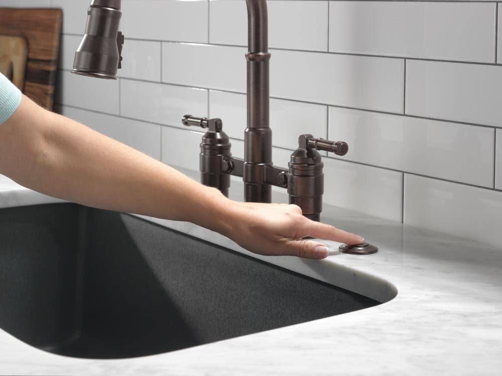 Bronze Air Switch with Dual Outlet C964