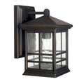 Old Bronze Outdoor Wall Lantern Z2945