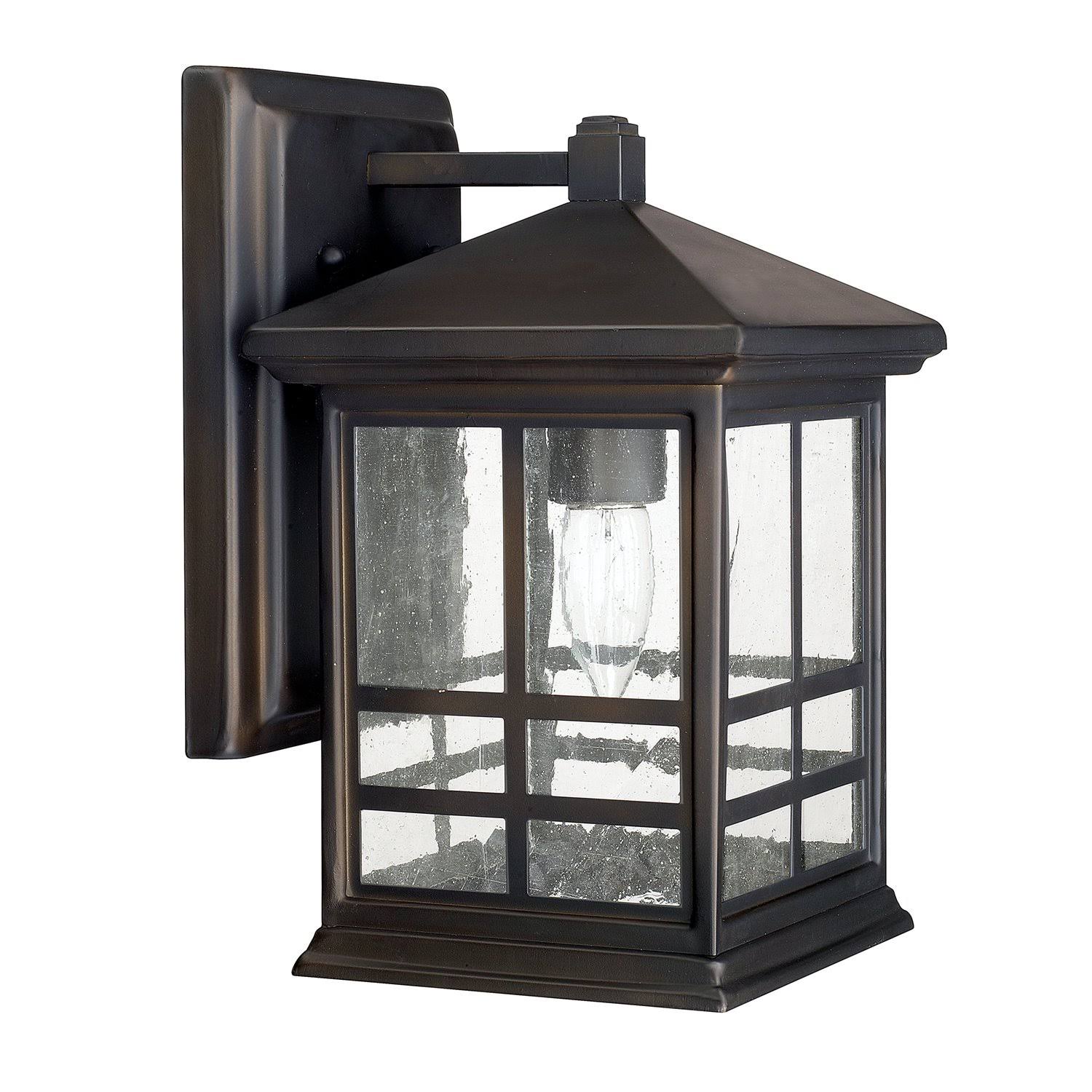 Old Bronze Outdoor Wall Lantern Z2945