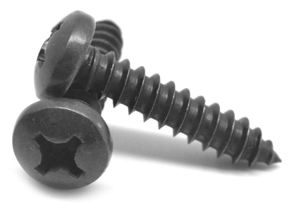 Black Zinc Plated Sheet Metal Screw J867