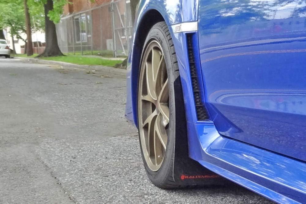 Black Mud Flap with Red Logo E3193