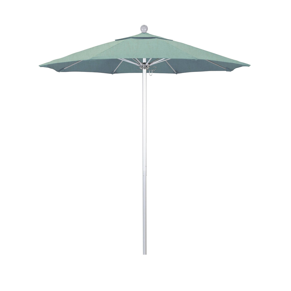 Spa 7.5' Silver Market Umbrella W364674